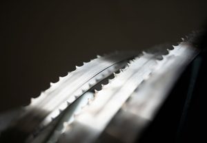 How Our Sharpening Process for Band Saw Blades Works